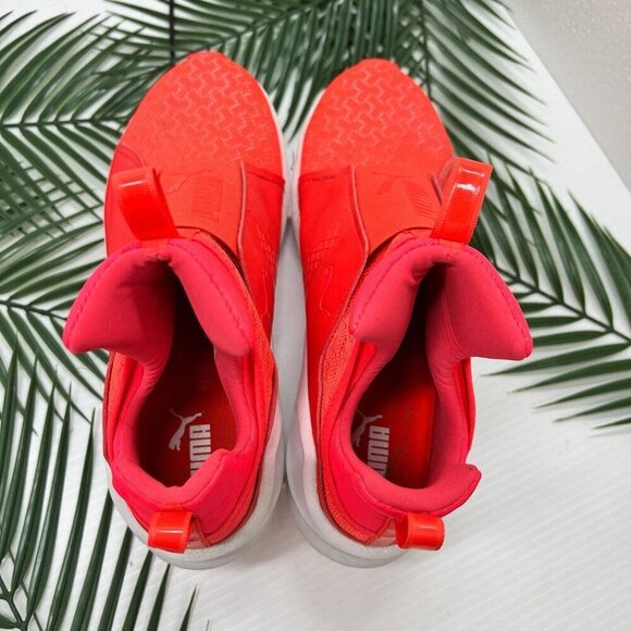 Puma High Risk Red Puma White Fierce Core Training Shoes Women's Size 8.5 - Picture 7 of 10